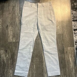 32Rx30 LIGHT GREY H&M SKINNY FIT/COUPE SKINNY PANTS
